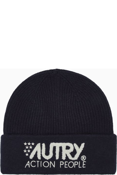 Autry Hats for Men Autry Autry Sporty Beanie Hat A23iacsu498y