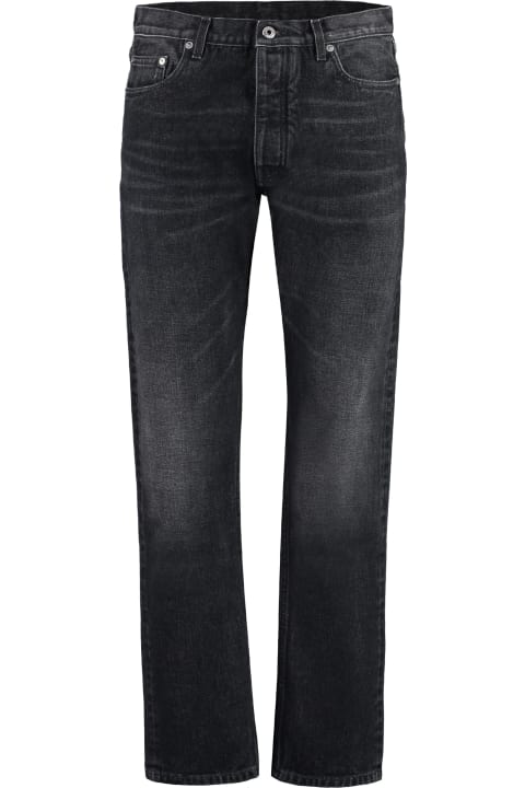 The Denim Edit for Men Off-White 5-pocket Straight-leg Jeans