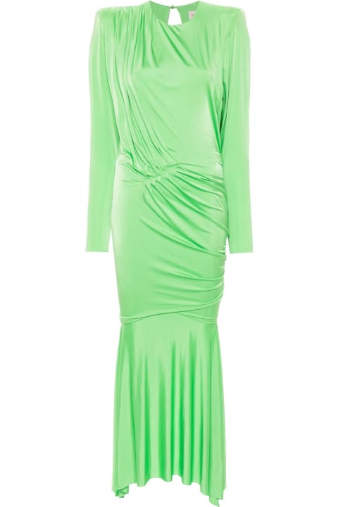 Alexandre Vauthier for Women Alexandre Vauthier Green Stretch-design Dress