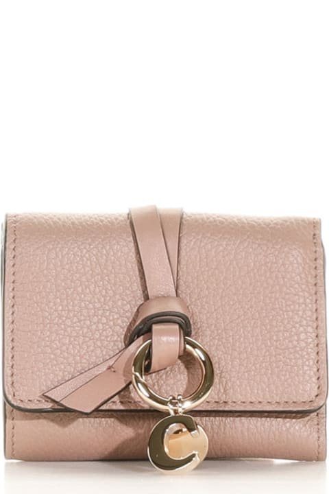 Chloé for Women Chloé Small Trifold Letter Wallet