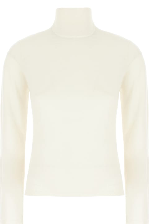 Max Mara for Women Max Mara Ivory Cashmere Sweater