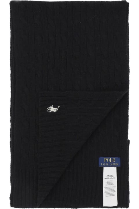 Polo Ralph Lauren Scarves & Wraps for Women Polo Ralph Lauren Wool And Cashmere Cable-knit Scarf