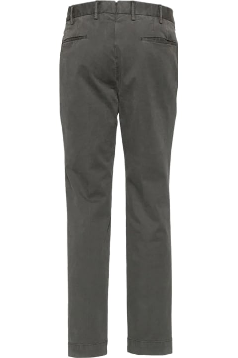 Incotex Clothing for Men Incotex Grey Stretch-cotton Trousers