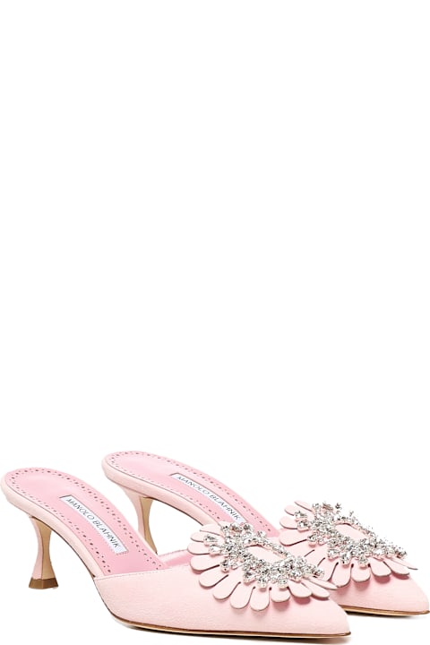 Manolo Blahnik High-Heeled Shoes for Women Manolo Blahnik Shogmuo Mules
