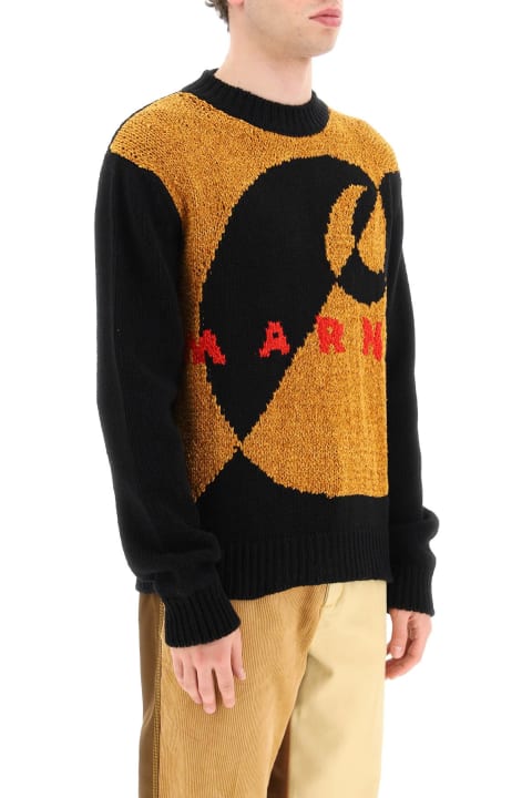 Marni Sweaters for Women Marni Pullover With Inlaid Logo