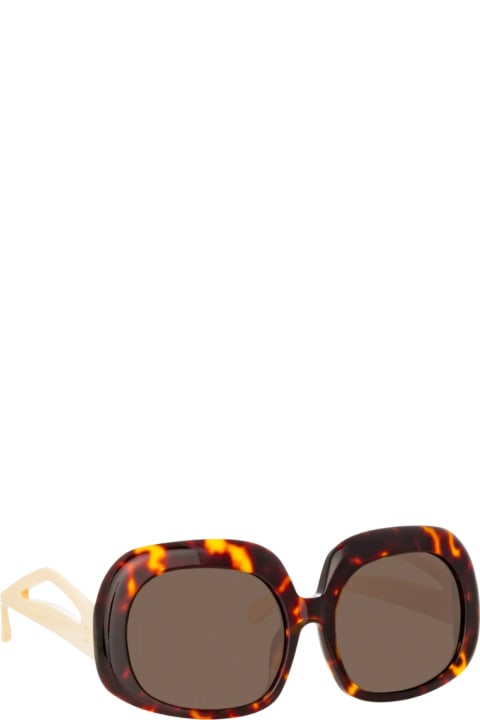 Linda Farrow Eyewear for Women Linda Farrow Lea - Havana Sunglasses
