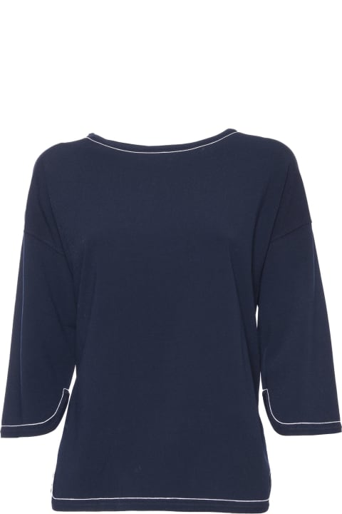 Kangra Sweaters for Women Kangra Blue Sweater