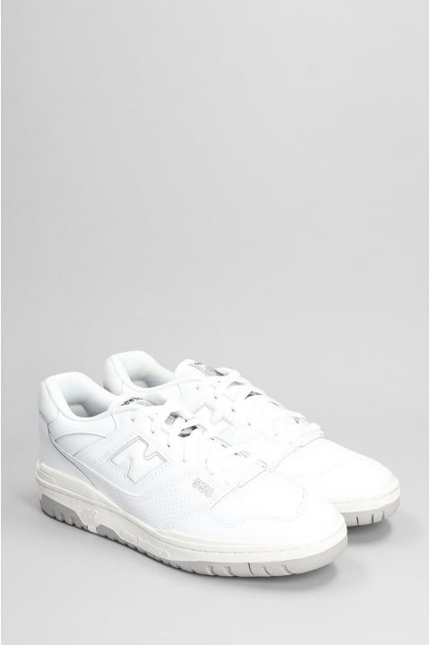 Fashion for Men New Balance 550 Sneakers In White Leather