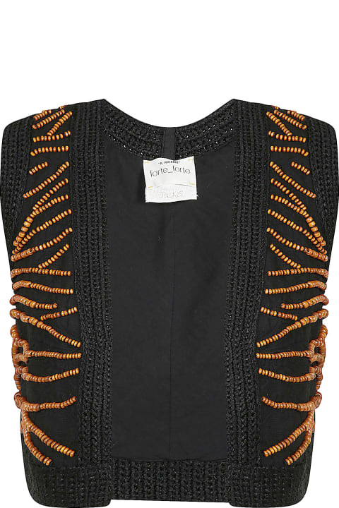 Forte_Forte Coats & Jackets for Women Forte_Forte Open Front Embellished Vest