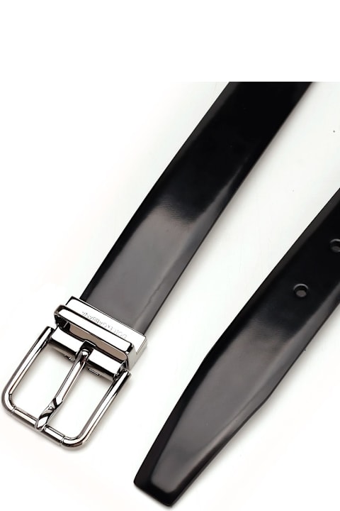 Homeware Dolce & Gabbana Glossy Black Belt