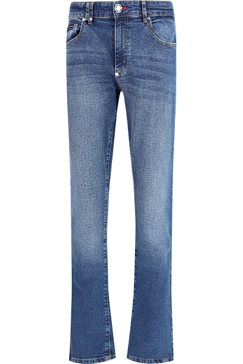 Philipp Plein for Kids Philipp Plein Super Straight Cut Jeans