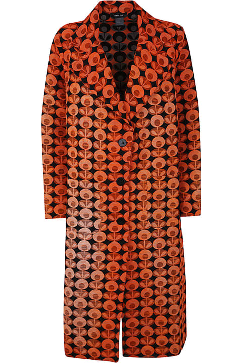 Avant Toi Coats & Jackets for Women Avant Toi 70`s Jacquard Rever Coat