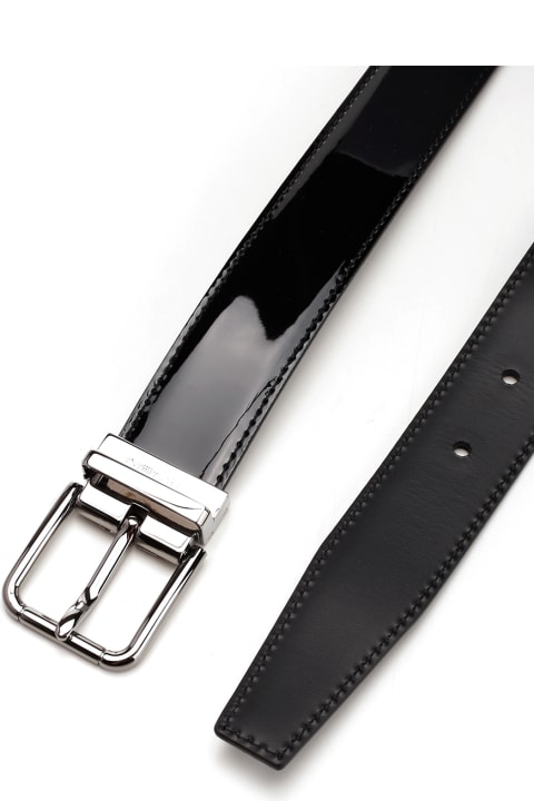 メンズ新着アイテム Dolce & Gabbana Belt In Patent Leather