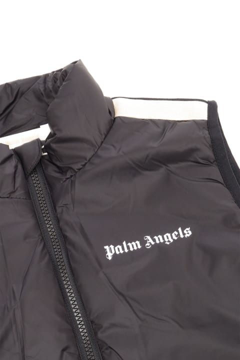 Fashion for Boys Palm Angels Black Padded Vest
