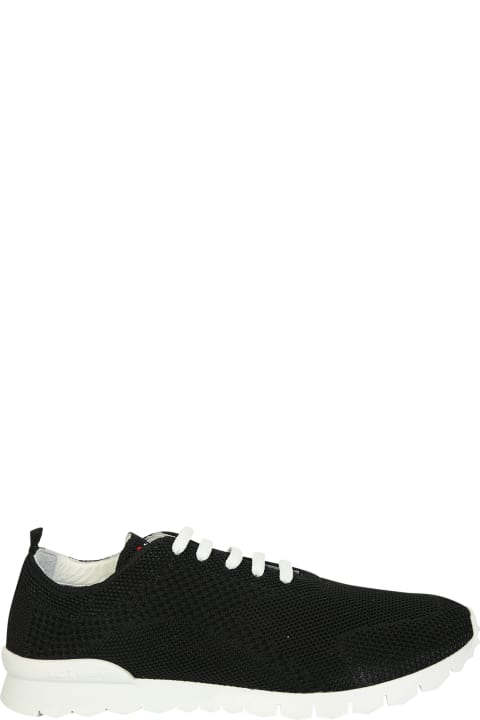 Comfortable Sneakers With Kiton Embroidered Logo