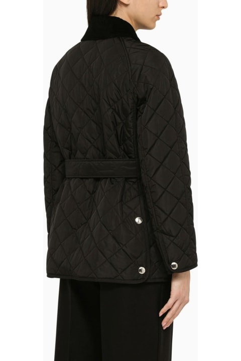 Burberry Coats & Jackets for Women Burberry Black Quilted Nylon Jacket