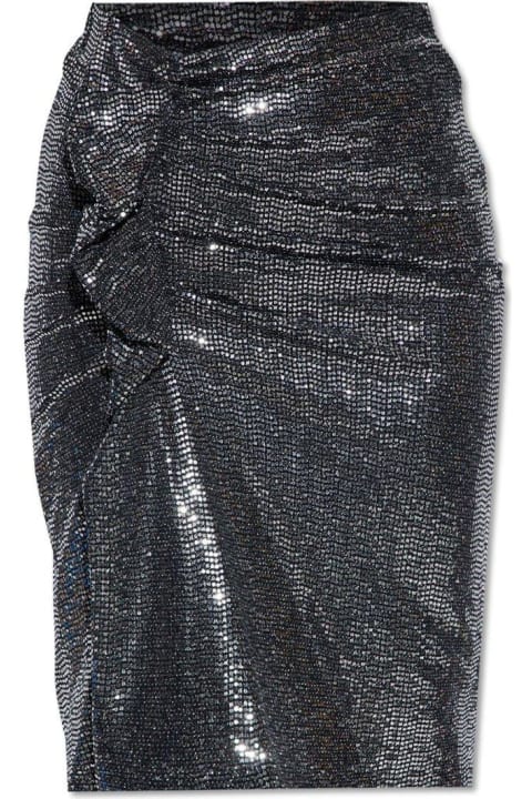 Homeware Marant Étoile Embellished Stretch Nylon Blend Dolene Skirt