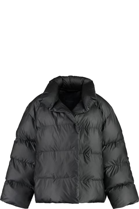 Balenciaga Coats & Jackets for Men Balenciaga Wrap Oversize Puffer Jacket