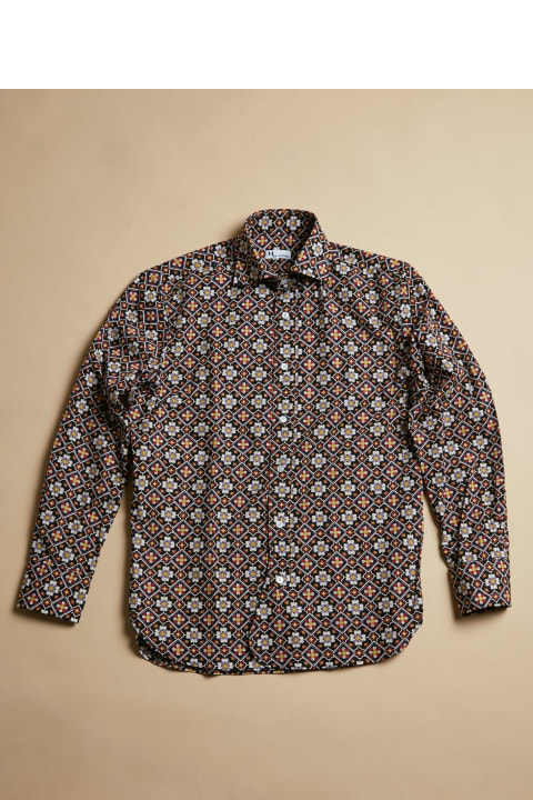 doppiaa Clothing for Men doppiaa Aasolo Floral Pattern Shirt