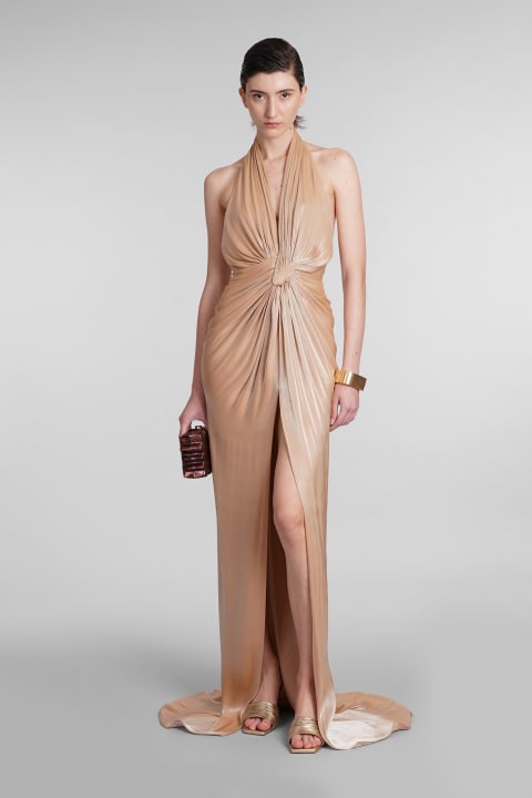 Jumpsuits for Women Costarellos Colette Dress In Beige Polyester