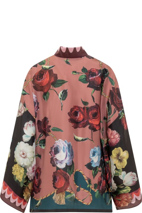 Dolce & Gabbana Clothing for Women Dolce & Gabbana Flower Print Over Shirt