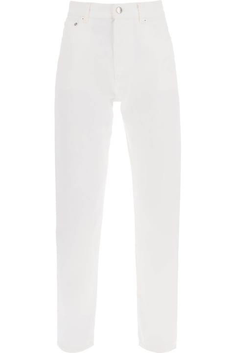 Loulou Studio for Women Loulou Studio Cropped Straight Cut Jeans