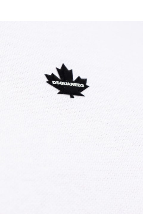 Dsquared2 for Men Dsquared2 Logo Patch Crewneck T-shirt