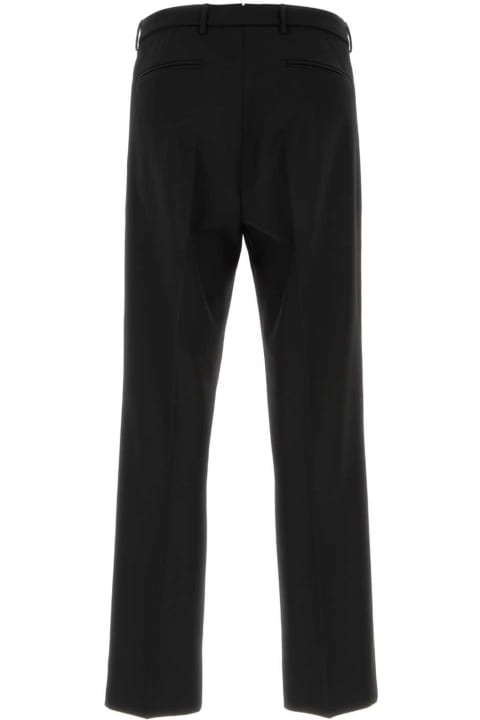 Pants for Women Prada Black Wool Pant