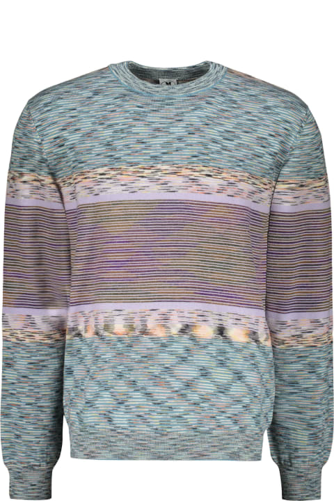Sweaters for Men M Missoni Crew-neck Wool Sweater