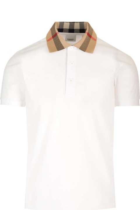 Homeware Burberry Cotton Polo Shirt