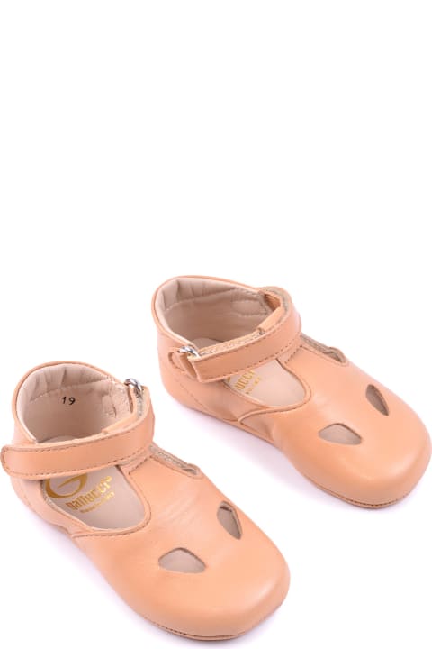 Gallucci Shoes for Baby Boys Gallucci Leather Shoes With Buckle