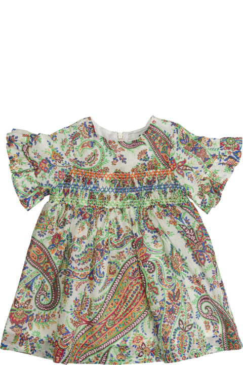 Bodysuits & Sets for Baby Girls Etro Abito Con Stampa Paisley