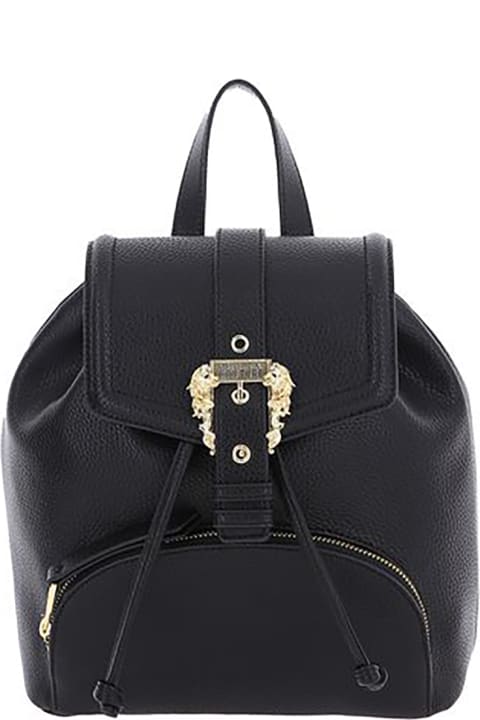 Black Backpack With Buckle