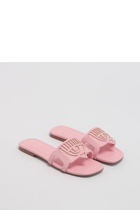 Shoes for Girls Chiara Ferragni Cf Penelope Flat Shoes Flat Shoes