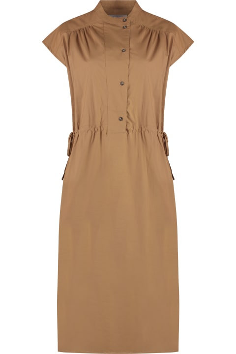 Yves Salomon Dresses for Women Yves Salomon Cotton Poplin Shirtdress