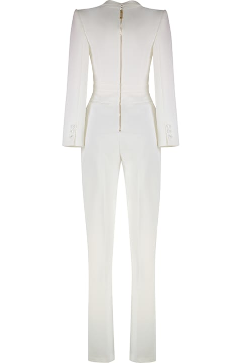 Elisabetta Franchi لـ Women Elisabetta Franchi Crepe Jumpsuit