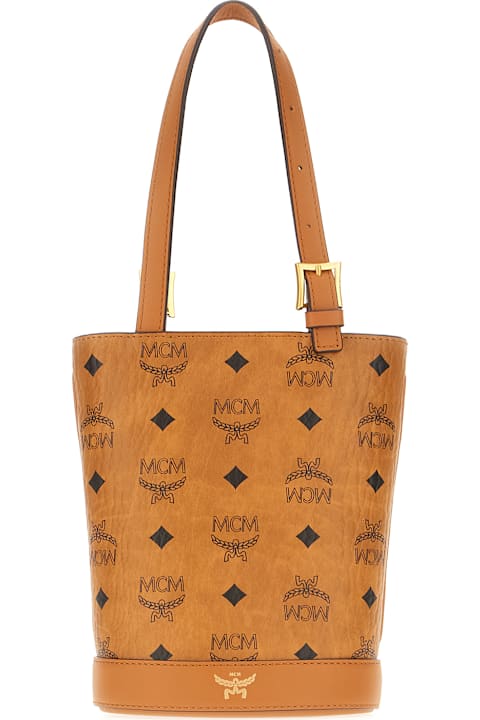 MCM Totes for Women MCM Printed Synthetic Leather Handbag