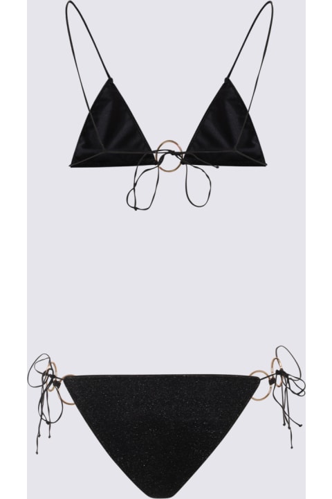 Oseree Swimwear for Women Oseree Black Lumiere Micro Bikini Beachwear