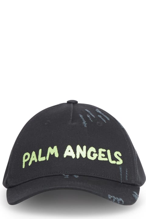 Palm Angels Hats for Women Palm Angels Seasonal Logo Cap