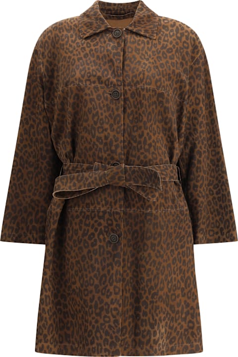 Salvatore Santoro Clothing for Women Salvatore Santoro Leopard Coat