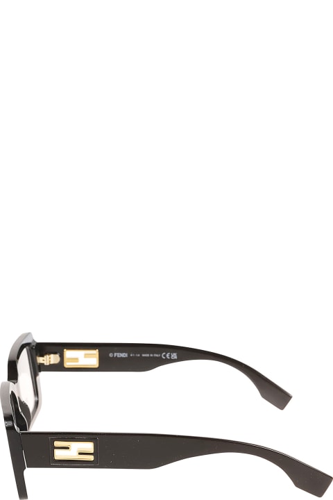 FENDI スクエアフレームメガネ FE50018I 066 Fendi Square Frame Clear Lense Glasses | italist
