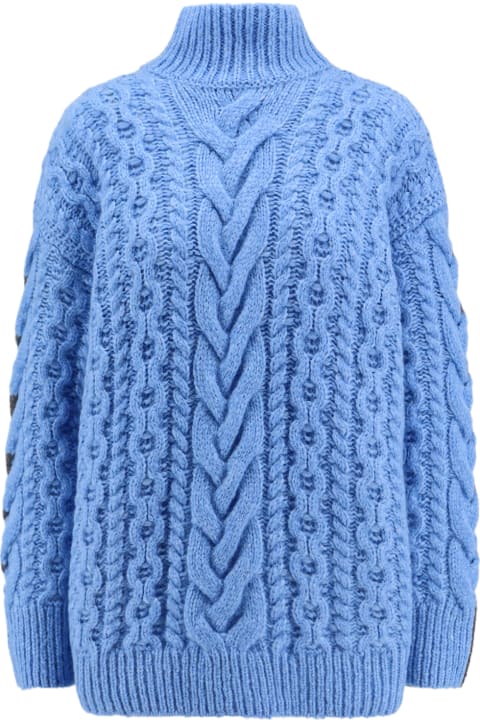 Stella McCartney Sweaters for Women Stella McCartney Two-tone Alpaca Blend Turtleneck Sweater