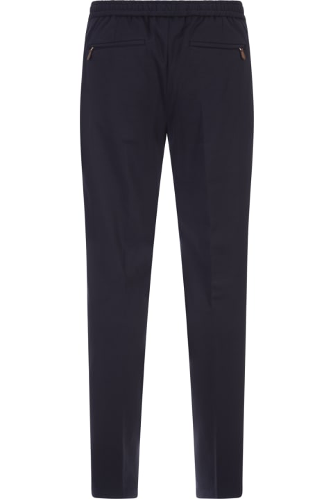 PT Torino Fleeces & Tracksuits for Men PT Torino Blue Soft Fit Trousers