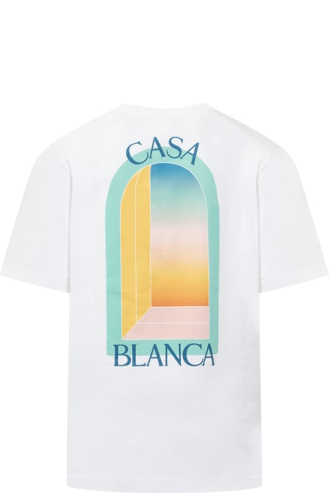 Casablanca Topwear for Men Casablanca Printed T-shirt