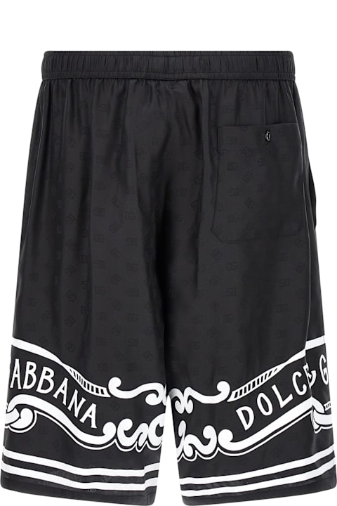 Dolce & Gabbana Clothing for Men Dolce & Gabbana Bandana Silk Bermuda Shorts