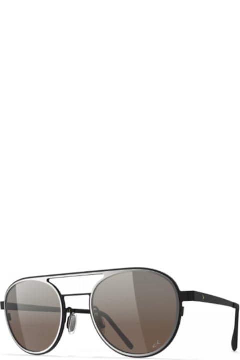 Blackfin Eyewear for Women Blackfin Bf979 Pebble Beach1660 Blackfin Black Satin