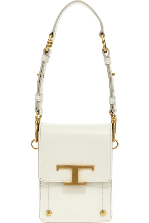 Tod's Hi-Tech Accessories for Women Tod's 't Timeless' Smartphone Crossbody Bag