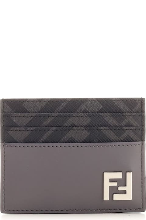 Fendi Wallets for Men Fendi Fendi Diagonal Card Holder