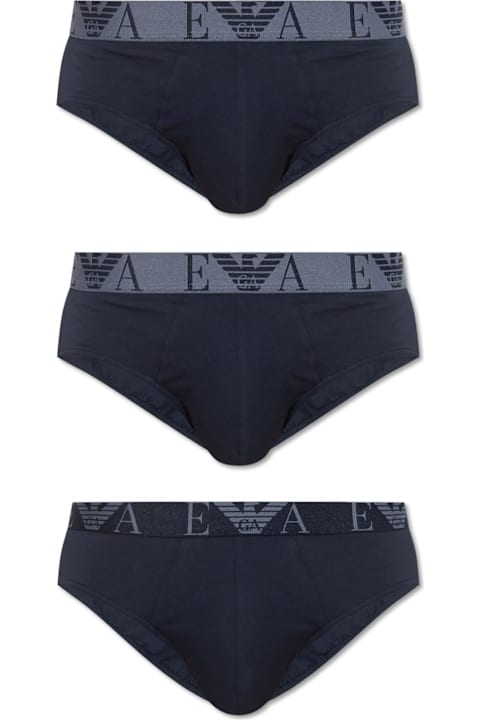 Emporio Armani Underwear for Women Emporio Armani Underwear Emporio Armani 3-pack Briefs