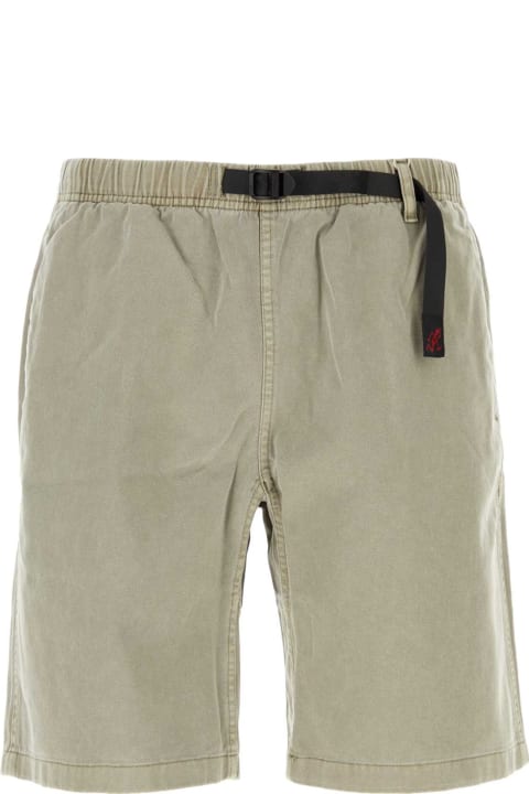 Gramicci for Men Gramicci Dove Grey Cotton Bermuda Shorts